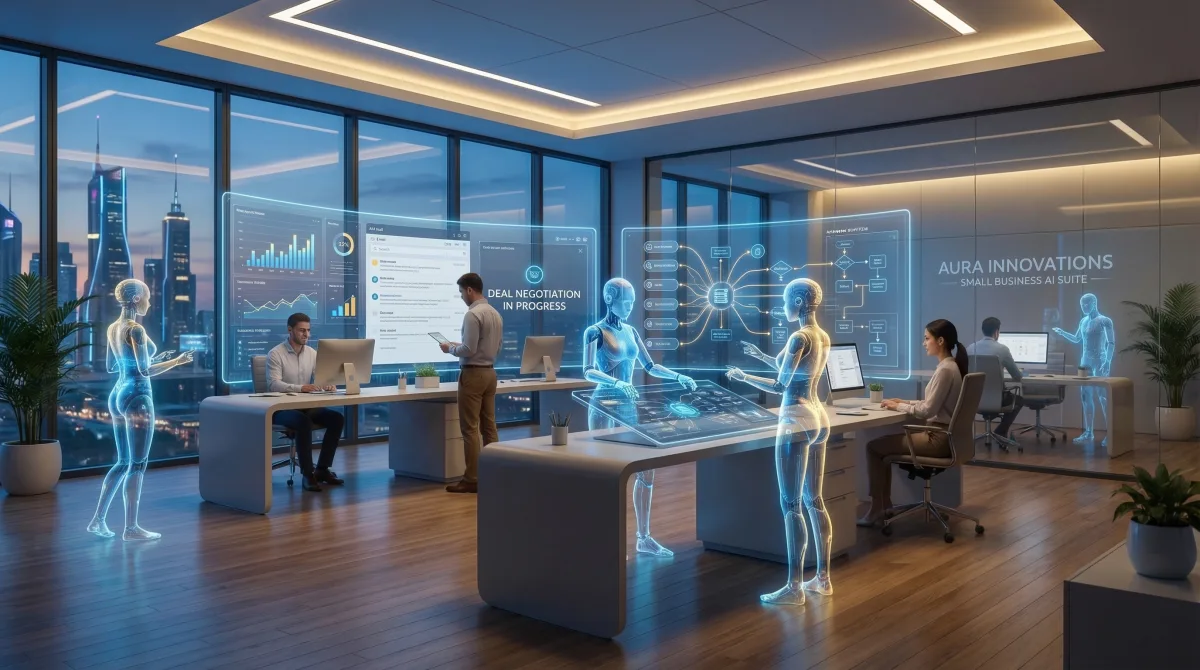 AI assistants autonomously managing business tasks