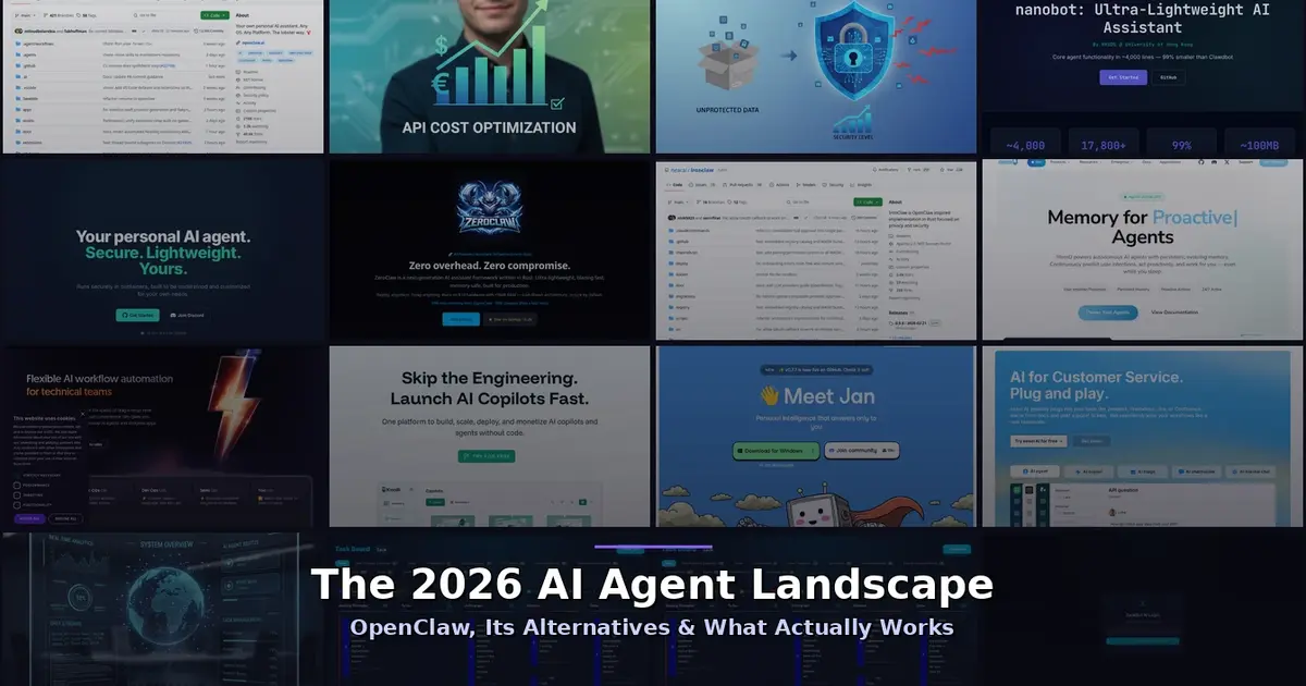 OpenClaw vs NanoClaw vs ZeroClaw 2026: Every AI Agent Tested & Compared